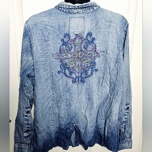 Light weight denim jacket